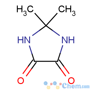 CAS No:34879-37-3 4,5-Imidazolidinedione,2,2-dimethyl-