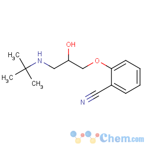 CAS No:34915-68-9 2-[3-(tert-butylamino)-2-hydroxypropoxy]benzonitrile