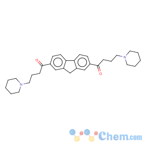 CAS No:34927-63-4 1-Butanone,1,1'-(9H-fluorene-2,7-diyl)bis[4-(1-piperidinyl)-