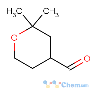 CAS No:34941-21-4 2,2-dimethyloxane-4-carbaldehyde