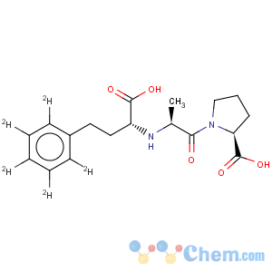 CAS No:349554-00-3 Enalaprilat-D5 (phenyl-D5)