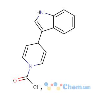 CAS No:34981-12-9 1-[4-(1H-indol-3-yl)-4H-pyridin-1-yl]ethanone