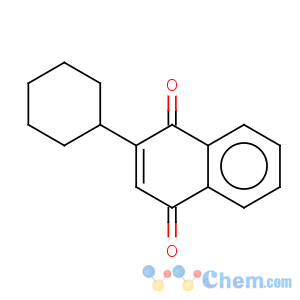 CAS No:34987-31-0 1,4-Naphthalenedione,2-cyclohexyl-