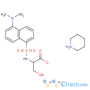 CAS No:35021-12-6 (2S)-2-[[5-(dimethylamino)naphthalen-1-yl]sulfonylamino]-3-<br />hydroxypropanoate