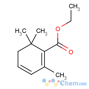 CAS No:35044-57-6 2,4-Cyclohexadiene-1-carboxylicacid, 2,6,6-trimethyl-, ethyl ester