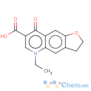 CAS No:35067-47-1 Furo[2,3-g]quinoline-7-carboxylicacid, 5-ethyl-2,3,5,8-tetrahydro-8-oxo-