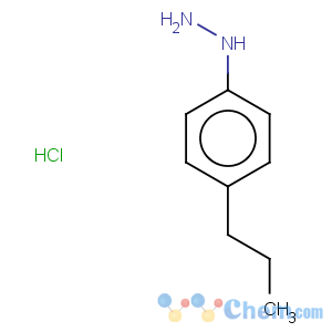 CAS No:350683-67-9 Hydrazine,(4-propylphenyl)-, hydrochloride (1:1)