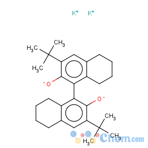 CAS No:350683-75-9 (r)-(-)-5,5',6,6',7,7',8,8'-octahydro-3,3'-di-t-butyl-1,1'-bi-2-naphthol, dipotassium salt