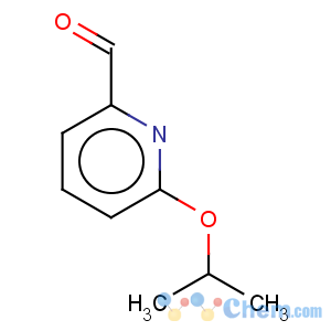 CAS No:350697-31-3 2-Pyridinecarboxaldehyde,6-(1-methylethoxy)-