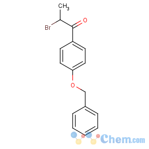 CAS No:35081-45-9 2-bromo-1-(4-phenylmethoxyphenyl)propan-1-one