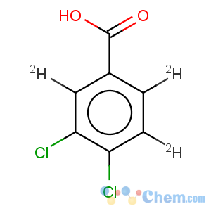 CAS No:350818-53-0 Benzoic-2,3,6-d3 acid,4,5-dichloro- (9CI)
