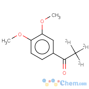 CAS No:350818-54-1 Ethanone-2,2,2-d3,1-(3,4-dimethoxyphenyl)- (9CI)