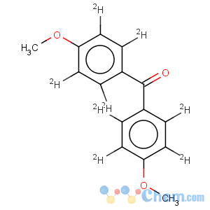 CAS No:350818-55-2 Methanone,bis(4-methoxyphenyl-2,3,5,6-d4)- (9CI)