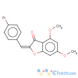 CAS No:350982-89-7 2-(4-bromobenzylidene)-4,6-dimethoxybenzofuran-3-one