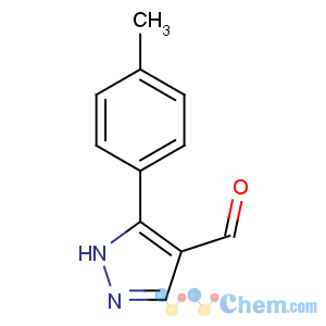 CAS No:350988-62-4 5-(4-methylphenyl)-1H-pyrazole-4-carbaldehyde