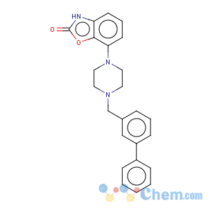 CAS No:350992-10-8 7-[4-[(3-phenylphenyl)methyl]piperazin-1-yl]-3h-benzooxazol-2-one