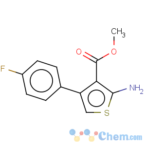 CAS No:350997-12-5 3-Thiophenecarboxylicacid, 2-amino-4-(4-fluorophenyl)-, methyl ester