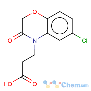 CAS No:351003-03-7 6-Chloro-2,3-dihydro-3-oxo-4H-1,4-benzoxazine-4-propionic acid