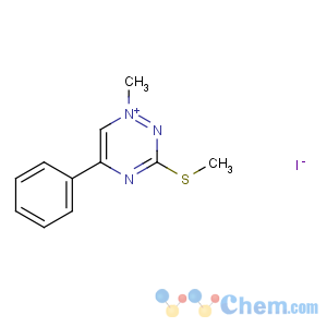 CAS No:35102-16-0 1-methyl-3-methylsulfanyl-5-phenyl-1,2,4-triazin-1-ium