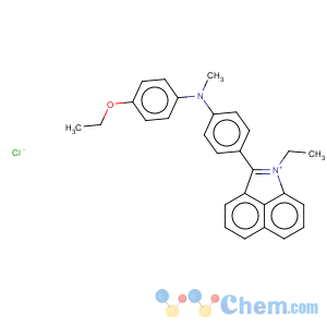 CAS No:35114-09-1 Benz[cd]indolium,2-[4-[(4-ethoxyphenyl)methylamino]phenyl]-1-ethyl-, chloride (1:1)