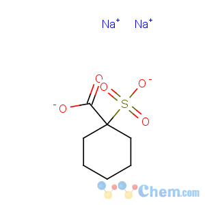 CAS No:35116-30-4 Cyclohexanecarboxylicacid, 1-sulfo-, sodium salt (1:2)