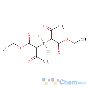 CAS No:35125-09-8 Titanium,dichlorobis[1-(ethoxycarbonyl)-2-oxopropyl]-