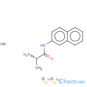 CAS No:3513-56-2 Propanamide,2-amino-N-2-naphthalenyl-, monohydrobromide, (S)- (9CI)
