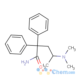 CAS No:35144-63-9 2-[2-(Dimethylammonio)Propyl]-1-Oxo-2,2-Diphenylethyl]Ammonium Sulphate