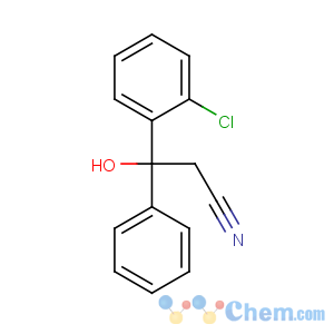 CAS No:35173-29-6 3-(2-chlorophenyl)-3-hydroxy-3-phenylpropanenitrile