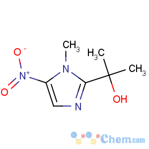 CAS No:35175-14-5 2-(1-methyl-5-nitroimidazol-2-yl)propan-2-ol
