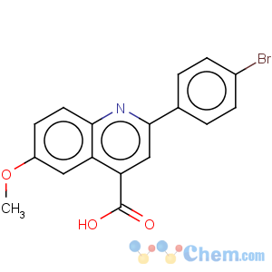 CAS No:35181-24-9 2-(4-bromophenyl)-6-methoxy-quinoline-4-carboxylate