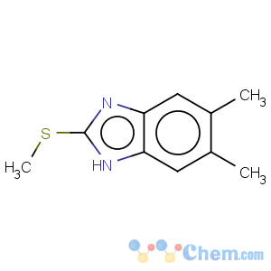 CAS No:35190-53-5 1H-Benzimidazole,5,6-dimethyl-2-(methylthio)-