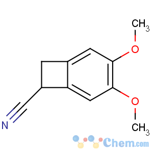 CAS No:35202-54-1 3,4-dimethoxybicyclo[4.2.0]octa-1,3,5-triene-7-carbonitrile