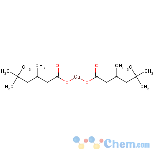 CAS No:35206-70-3 Hexanoic acid,3,5,5-trimethyl-, copper(2+) salt (2:1)