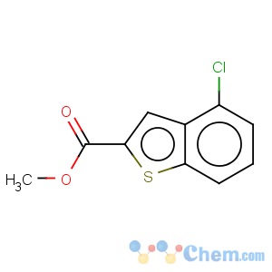 CAS No:35212-95-4 Benzo[b]thiophene-2-carboxylicacid, 4-chloro-, methyl ester
