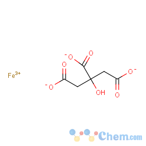 CAS No:3522-50-7 Iron(III) citrate