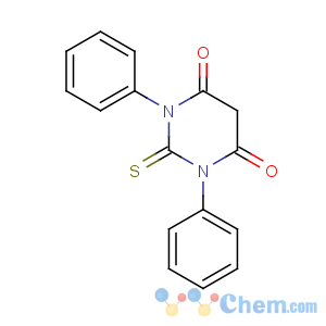 CAS No:35221-12-6 1,3-diphenyl-2-sulfanylidene-1,3-diazinane-4,6-dione