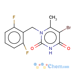 CAS No:352303-66-3 5-Bromo-1-(2,6-difluoro-benzyl)-6-methyl-1H-pyrimidine-2,4-dione