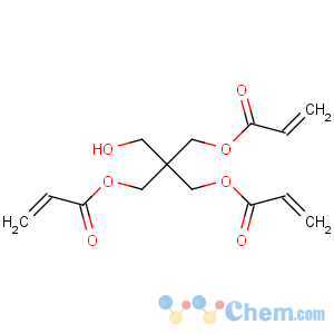 CAS No:3524-68-3 [2-(hydroxymethyl)-3-prop-2-enoyloxy-2-(prop-2-enoyloxymethyl)propyl]<br />prop-2-enoate