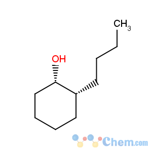 CAS No:35242-02-5 Cyclohexanol, 2-butyl-,(1R,2S)-rel-