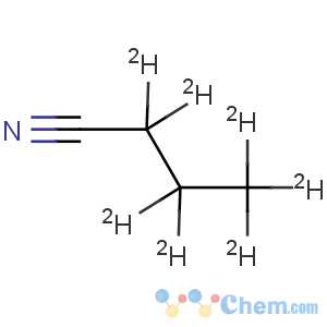 CAS No:352431-11-9 Butanenitrile-d7 (9CI)