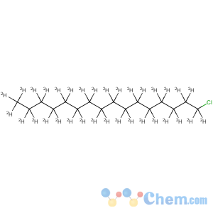 CAS No:352431-13-1 Hexadecane-1,1,1,2,2,3,3,4,4,5,5,6,6,7,7,8,8,9,9,10,10,11,11,12,12,13,13,14,14,15,15,16,16-d33,16-chloro- (9CI)
