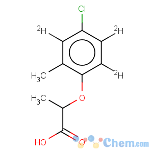 CAS No:352431-15-3 Propanoic acid,2-(4-chloro-2-methylphenoxy-2,3,5-d3)- (9CI)