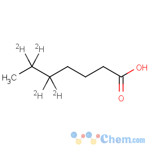 CAS No:352431-36-8 Heptanoic-5,5,6,6-d4acid (9CI)