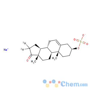 CAS No:352431-52-8 Androst-5-en-17-one-16,16-d2,3-(sulfooxy)-, sodium salt, (3b)- (9CI)