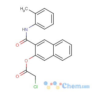 CAS No:35245-26-2 [3-[(2-methylphenyl)carbamoyl]naphthalen-2-yl] 2-chloroacetate