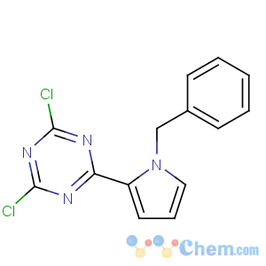 CAS No:35252-49-4 2-(1-benzylpyrrol-2-yl)-4,6-dichloro-1,3,5-triazine