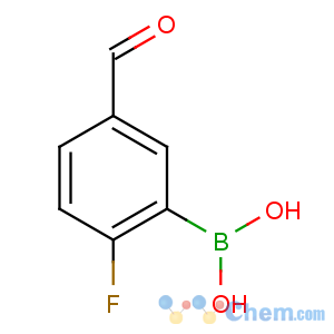 CAS No:352534-79-3 (2-fluoro-5-formylphenyl)boronic acid
