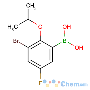 CAS No:352534-84-0 (3-bromo-5-fluoro-2-propan-2-yloxyphenyl)boronic acid