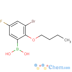 CAS No:352534-85-1 (3-bromo-2-butoxy-5-fluorophenyl)boronic acid